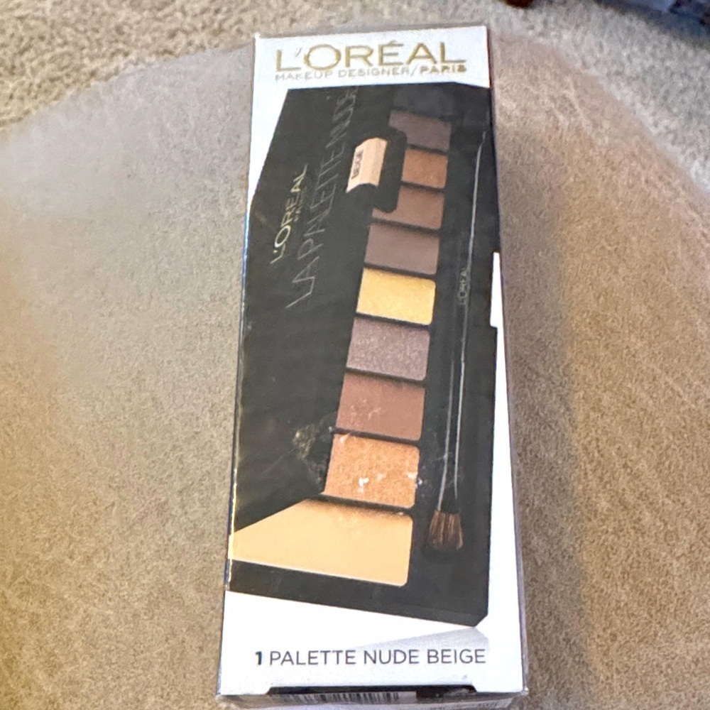 L'Oréal Paris Colour Riche La Palette Nude Beige eyeshadow palette NIB